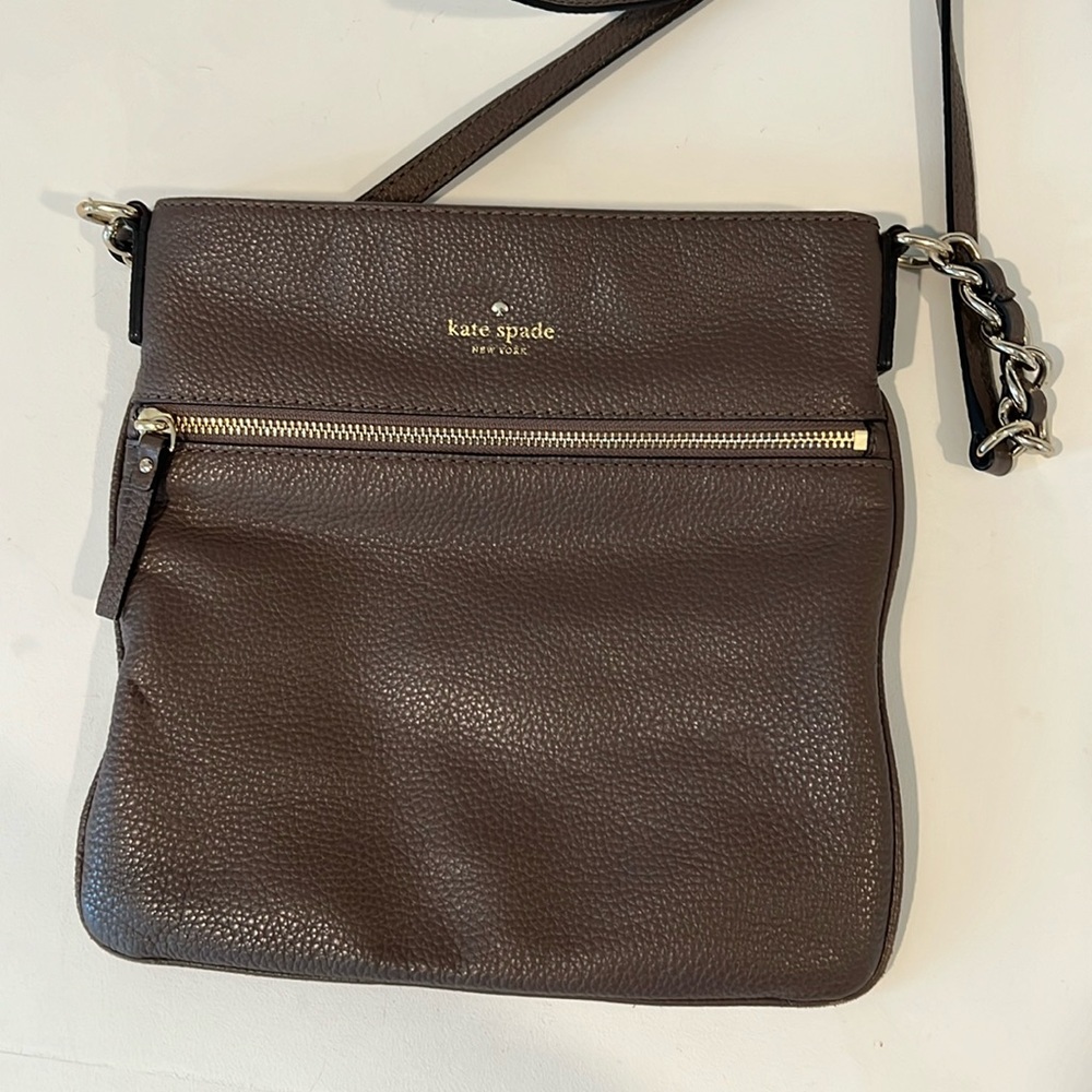 KATE SPADE LEATHER CROSSBAG